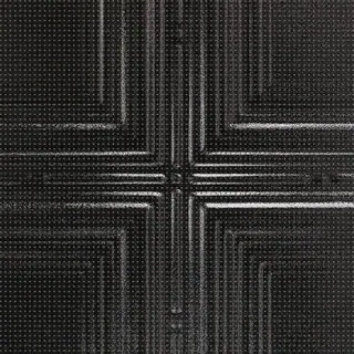Textured Black Satin finish on Pattern No. 1
