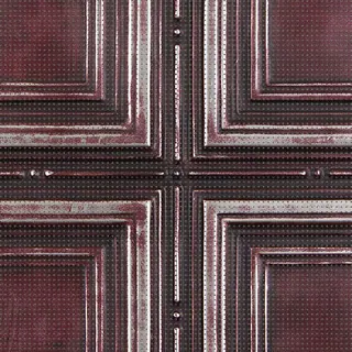 Artisan Bordeaux finish on Pattern No. 1