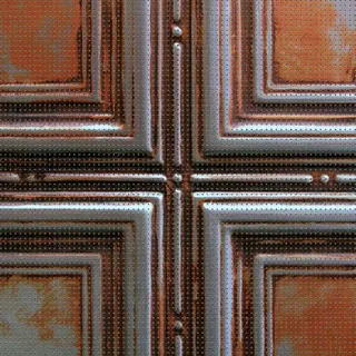 Artisan Silver Burnt Umber finish on Pattern No. 1