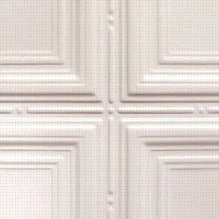 Creamy White Satin finish on Pattern No. 1
