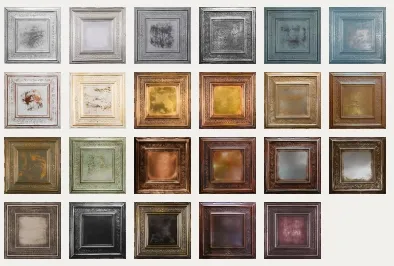 Standard and Premium finish panels