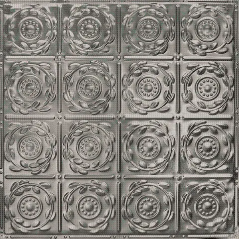 Pattern No. 17 pressed tin panel