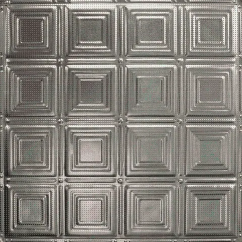 Pattern No. 20 pressed tin panel