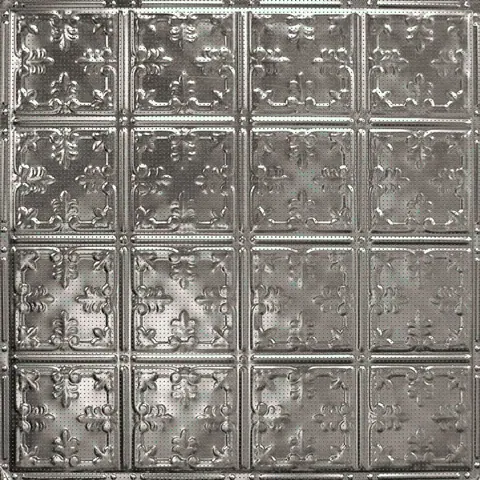 Pattern No. 21 pressed tin panel