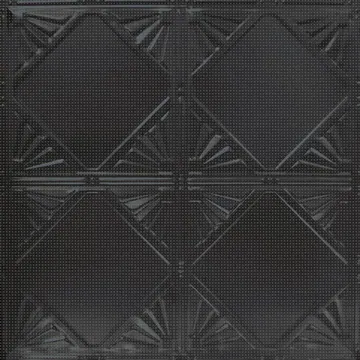 Pattern No. 18 in Black Matte
