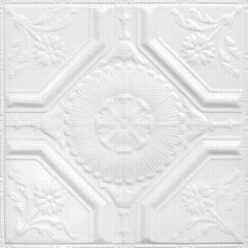 Pattern No. 23 in Bright White Satin