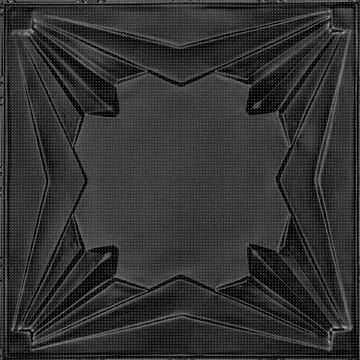 Pattern No. 41 in Black Matte