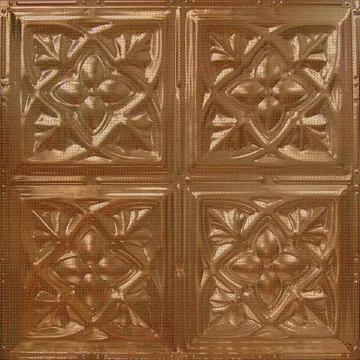 Pattern No. 5 pressed tin panel